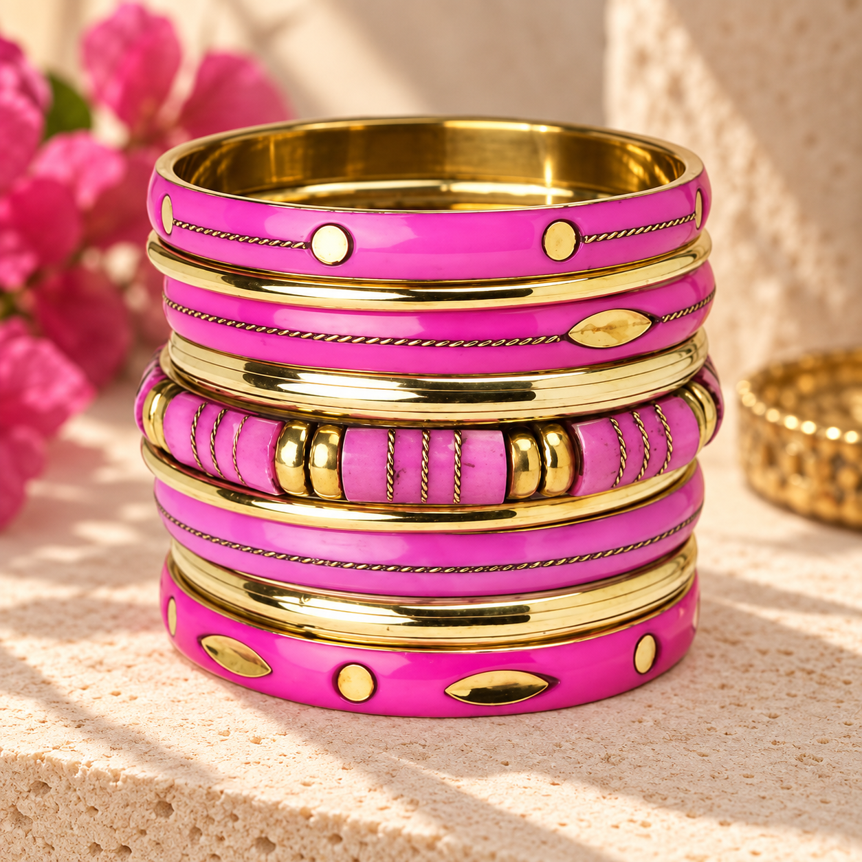 Stack YARA - Rose et doré