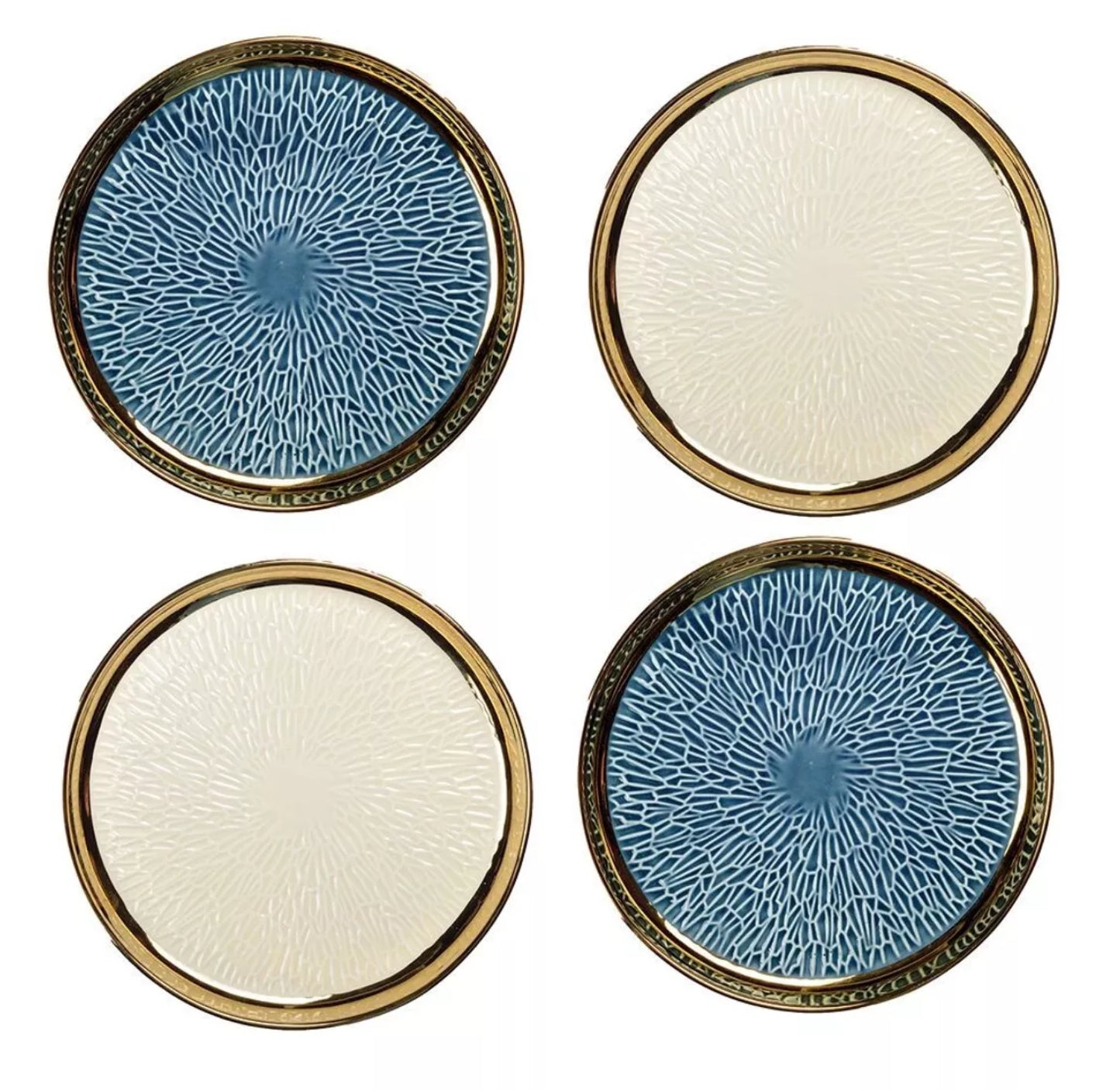 Lot de 4 Assiettes à dessert