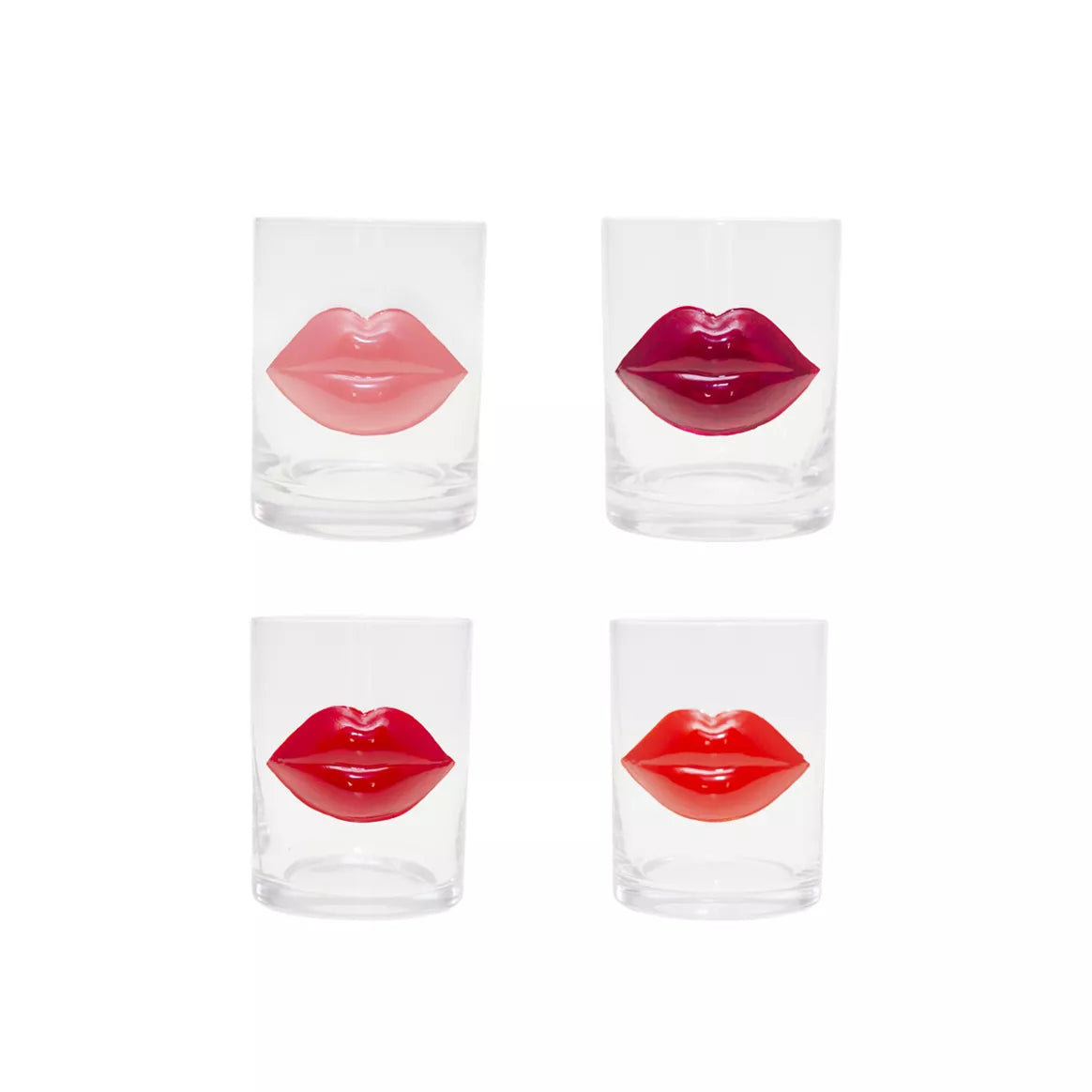 Verres à eau ‘KISS’ - lot de 4