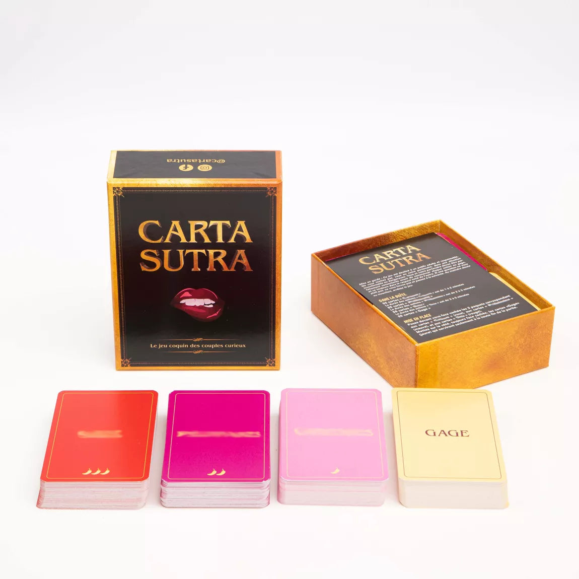 Jeu de cartes pour couples curieux - carta sutra - JEU DE SOCIÉTÉ +18