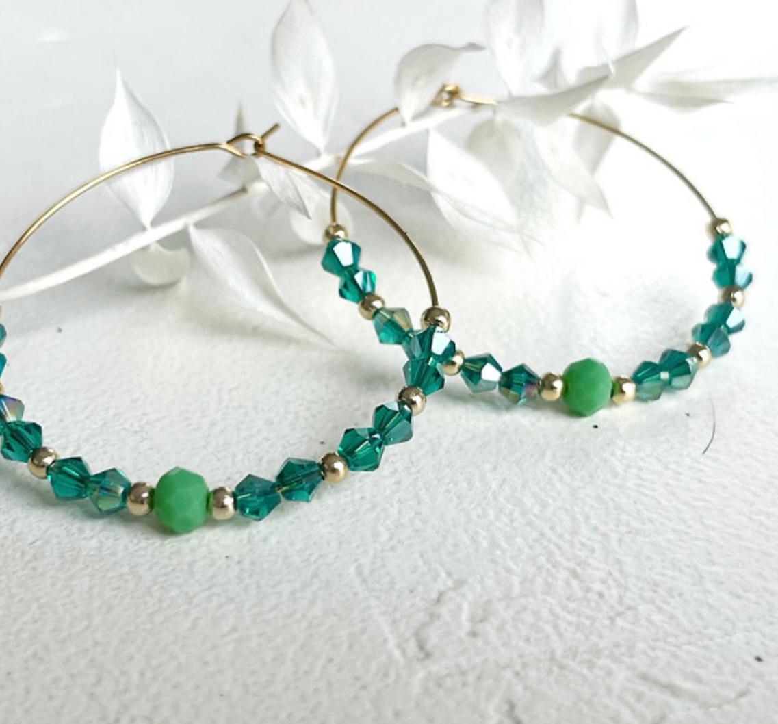 Boucles MARIA -Loucoeurs CRÉATION X YayaStore-