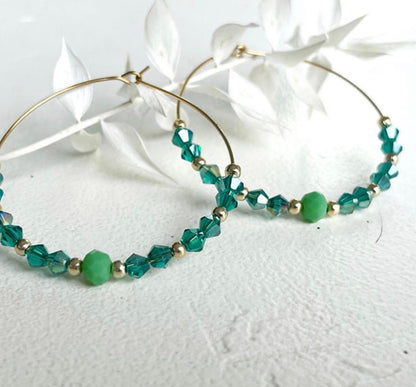 Boucles MARIA -Loucoeurs CRÉATION X YayaStore-