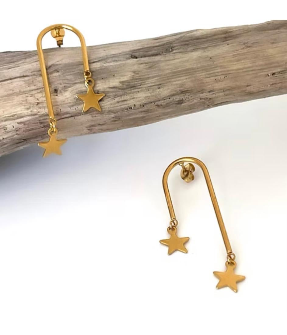 Boucles STARS -Loucoeurs CRÉATION X YayaStore-