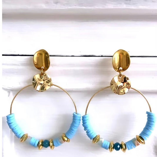 Boucles NILA -Loucoeurs CRÉATION X YayaStore-