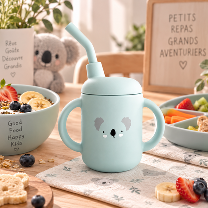 Verre à paille pour Bébé