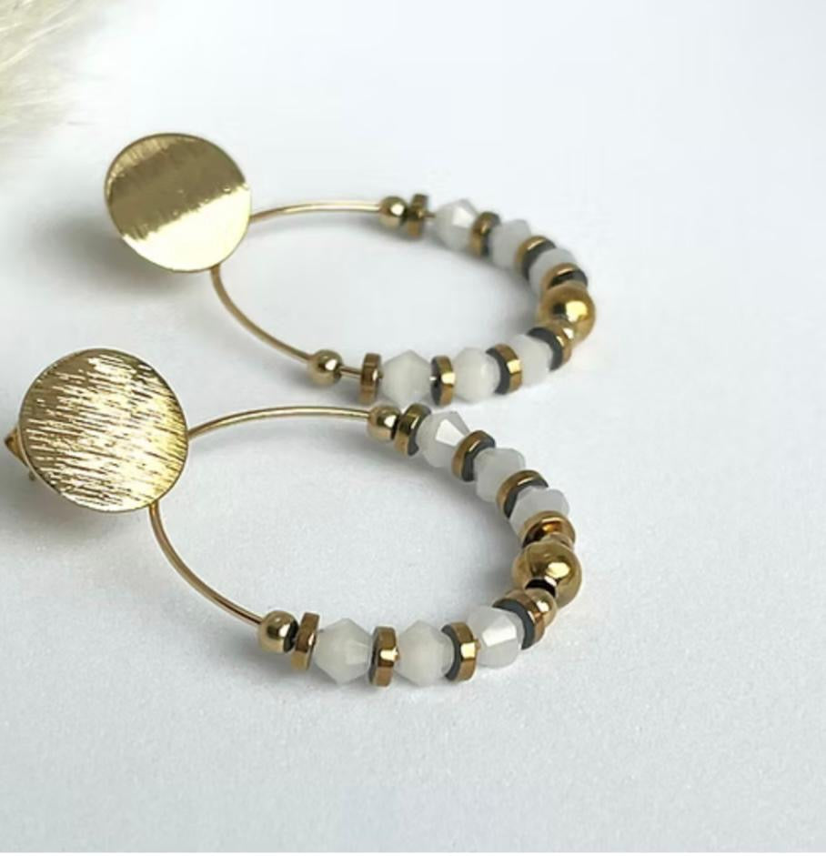 Boucles LUCILLE -Loucoeurs CRÉATION X YayaStore-