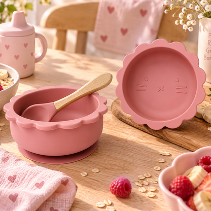 Set de repas  LION - Bol et cuillère