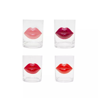 Verres à eau ‘KISS’ - lot de 4