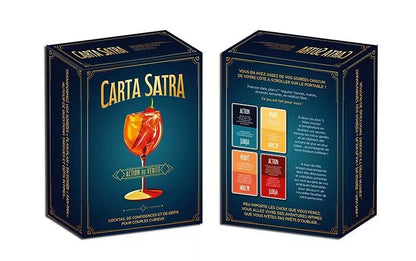 Jeu de cartes pour couples curieux - carta sutra - ACTION OU VÉRITÉ + 18
