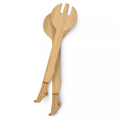 Couverts à salade à Pois