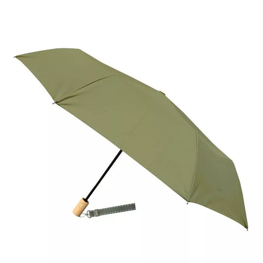 Parapluie compact automatique avec dragonne