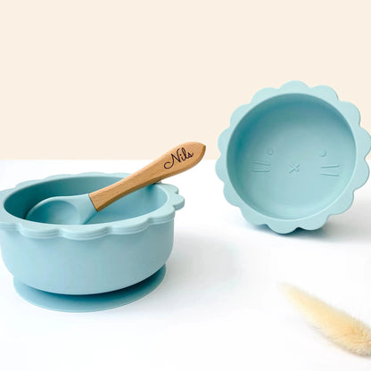 Set de repas  LION - Bol et cuillère