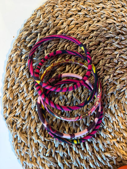 Lot de 5 Bracelets en WAX