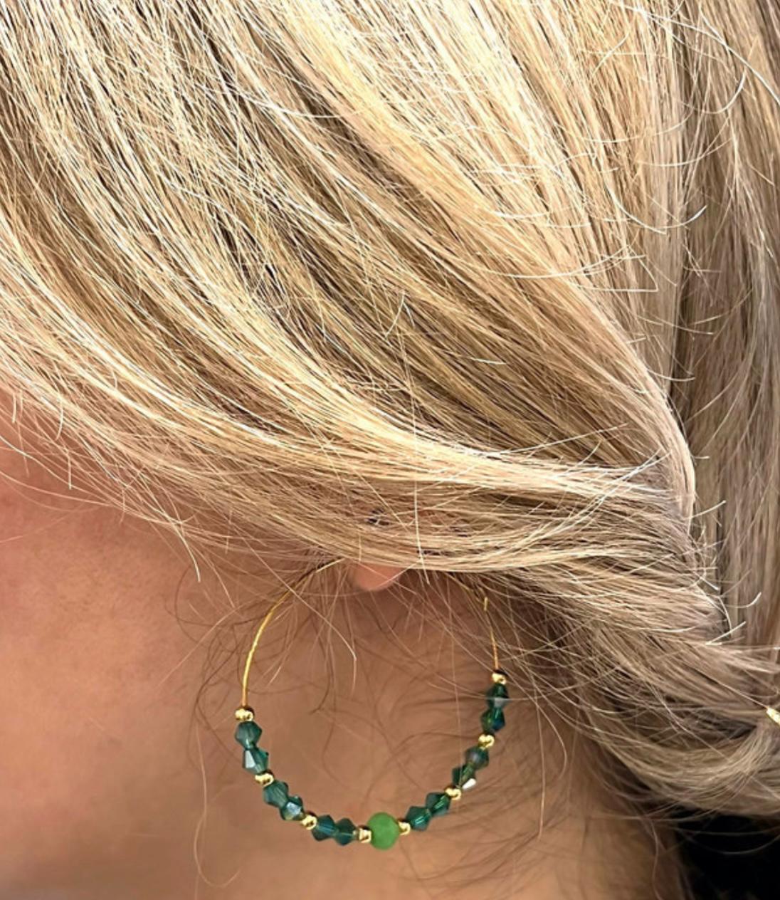 Boucles MARIA -Loucoeurs CRÉATION X YayaStore-